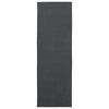 vidaXL Vloerkleedloper ORIZ 1150 gsm Zwart gaaspatroon