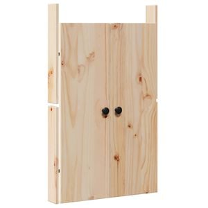 vidaXL Keukendeur MEPPEL Bruin Eiken 50 x 9 x 82 cm Massief grenenhout
