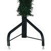 vidaXL Hoek Kunstkerstboom met 300 LED Groen 240 cm PVC en Metaal