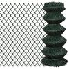 vidaXL Gaashek 0,8x15 m staal groen
