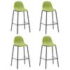 vidaXL 5-delige Barset stof groen