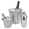 Excellent Houseware 4-delige Barset roestvrijstaal