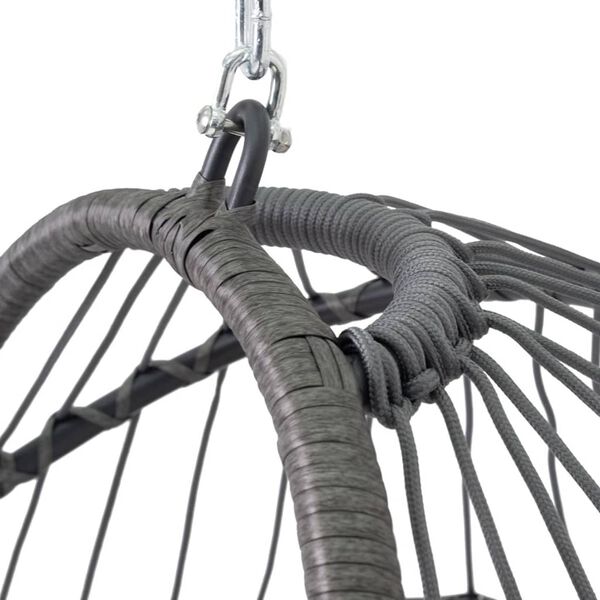 ProGarden Hangstoel met onderstel donkergrijs