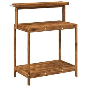 vidaXL Buiten pottingbank 86,5 x 48,5 x 106 cm Massief Acaciahout