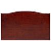 vidaXL Wandtafel met lade Bruin 50 x 29,5 x 76 cm Massief Mahoniehout