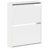 vidaXL Wandgemonteerde Schoenkast ARNHEM 71 x 17 x 86 cm Bewerkt hout