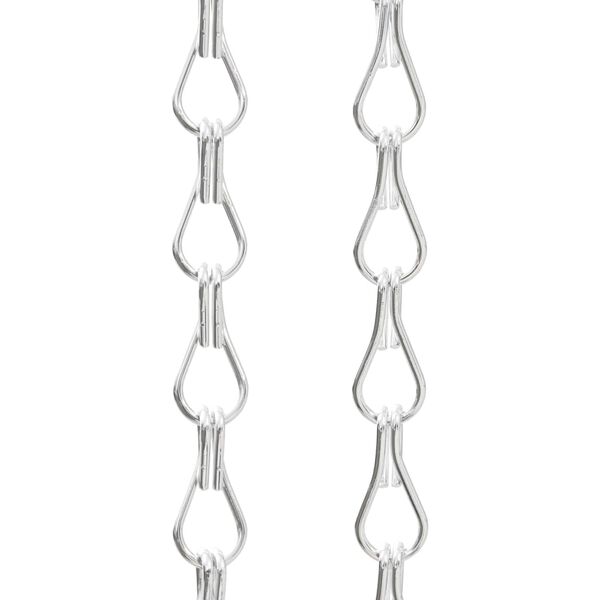 vidaXL Vliegengordijn kettingen 90x212 cm aluminium