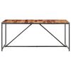 vidaXL Eettafel 180x90x76 cm massief hout