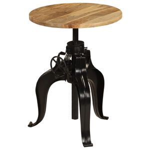 vidaXL Bartafel 60x(76-110) cm massief mangohout