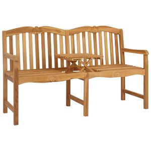 vidaXL Handgemaakte Rozenbank 155 x 60 x 94 cm Massief Teakhout