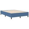 vidaXL Platform bedframe Blauw 160 x 200 cm Stof