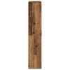 vidaXL Hoogboard Oud Hout 80 x 35 x 180 cm Bewerkt hout