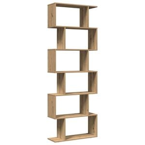vidaXL Kamerscherm / boekenkast 6-laags 70x24x193 cm hout artisanaal