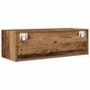 vidaXL Tv-meubels 2 st 80x31x25,5 cm bewerkt hout oud houtkleurig