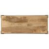 vidaXL Wandtafel 118x38x76 cm massief mangohout