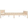 vidaXL Bedframe massief grenenhout 200x200 cm