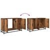 vidaXL Badkamermeubelset Wandgemonteerd 4 pcs Oud hout Bewerkt hout