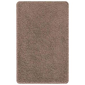 vidaXL Antislip Badmat Bruin 50 x 80 cm PP
