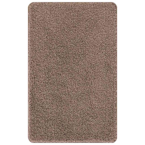 vidaXL Antislip Badmat Bruin 50 x 80 cm PP
