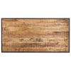 vidaXL Eettafel 140 cm ruw mangohout
