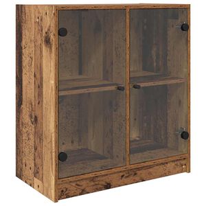 vidaXL Bijzetkast Oud Hout 68 x 37 x 75,5 cm Bewerkt hout