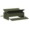 vidaXL Kippen Treadle Voeder Olijf Groen 75 x 53 x 20,5 cm 10 kg
