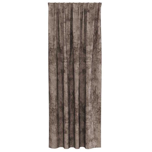 vidaXL Velvet Gordijnen 2 pcs Cappuccino 245 x 140 cm Fluweel