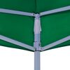 vidaXL Partytentdak 270 g/m&sup2; 4,5x3 m groen