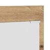 vidaXL Wandgemonteerde kapstok met plank Artisan Eiken 90 x 10 x 50 cm