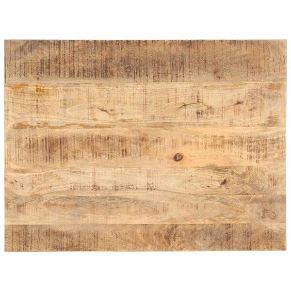 vidaXL Tafelblad 25-27 mm 90x70 cm massief mangohout