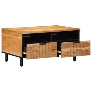 vidaXL Salontafel Bruin 80 x 54 x 40 cm Massief Acaciahout