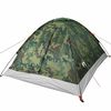 vidaXL Koepeltent 4-persoons waterdicht camouflage