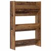 vidaXL Schoenenkast 60 x 18 x 90 cm Bewerkt hout Oudhout