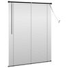 vidaXL Venetiaanse Blind Verstelbaar Zwart 150 x 120 cm PVC