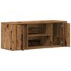 vidaXL TV-kast Oud hout 100 x 35 x 40 cm Bewerkt hout