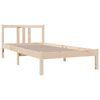 vidaXL Bedframe massief hout 90x190 cm