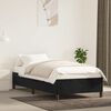 vidaXL Bedframe fluweel zwart 80x200 cm