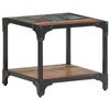 vidaXL Salontafel 40x40x36 cm massief gerecycled hout