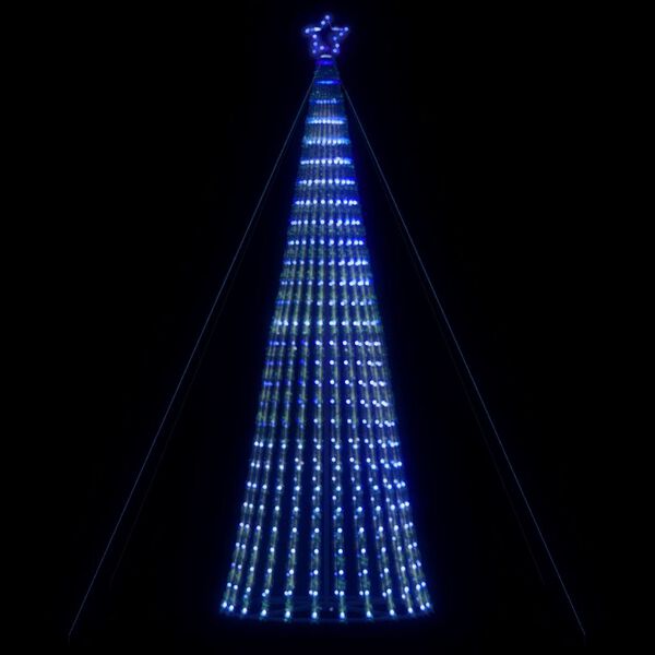 vidaXL LED-kerstboom 1028 LEDs 403 cm blauw
