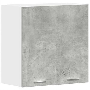 vidaXL Keukenbovenkast 60x31x60 cm spaanplaat betongrijs