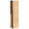 vidaXL Boekenkast 31x24x127 cm bewerkt hout oud houtkleurig