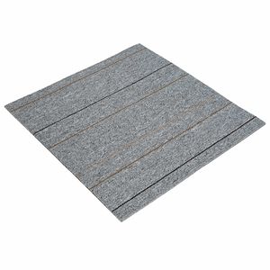 vidaXL Vloertegel Lichtgrijs met Strepen 50 x 50 cm 20 st