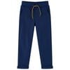 vidaXL Kinderbroek met trekkoord 128 marineblauw