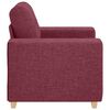 vidaXL Fauteuil Wijnrood 100x78x80 cm Stof