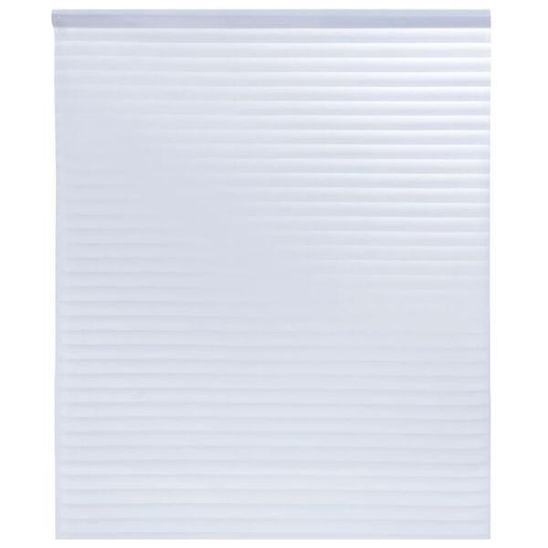 vidaXL Raamfolie strepenpatroon mat 90x500 cm PVC