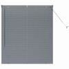 vidaXL Venetiaanse jaloezie&euml;n Donkergrijs 130 x 120 cm Aluminium