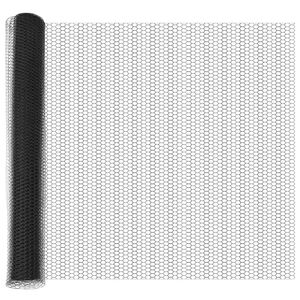 vidaXL Gecombineerd draadhek met spikes 25 x 1,4 m (B x H)