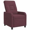 vidaXL Relaxfauteuil Paars Stof