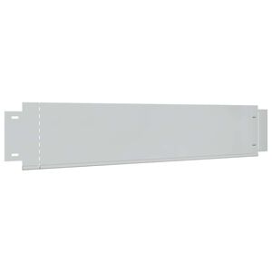 vidaXL Tuinranden 5 st 100 x 19 cm Gegalvaniseerd staal zilver
