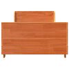 vidaXL Bedframe zonder matras massief grenenhout wasbruin 100x200 cm